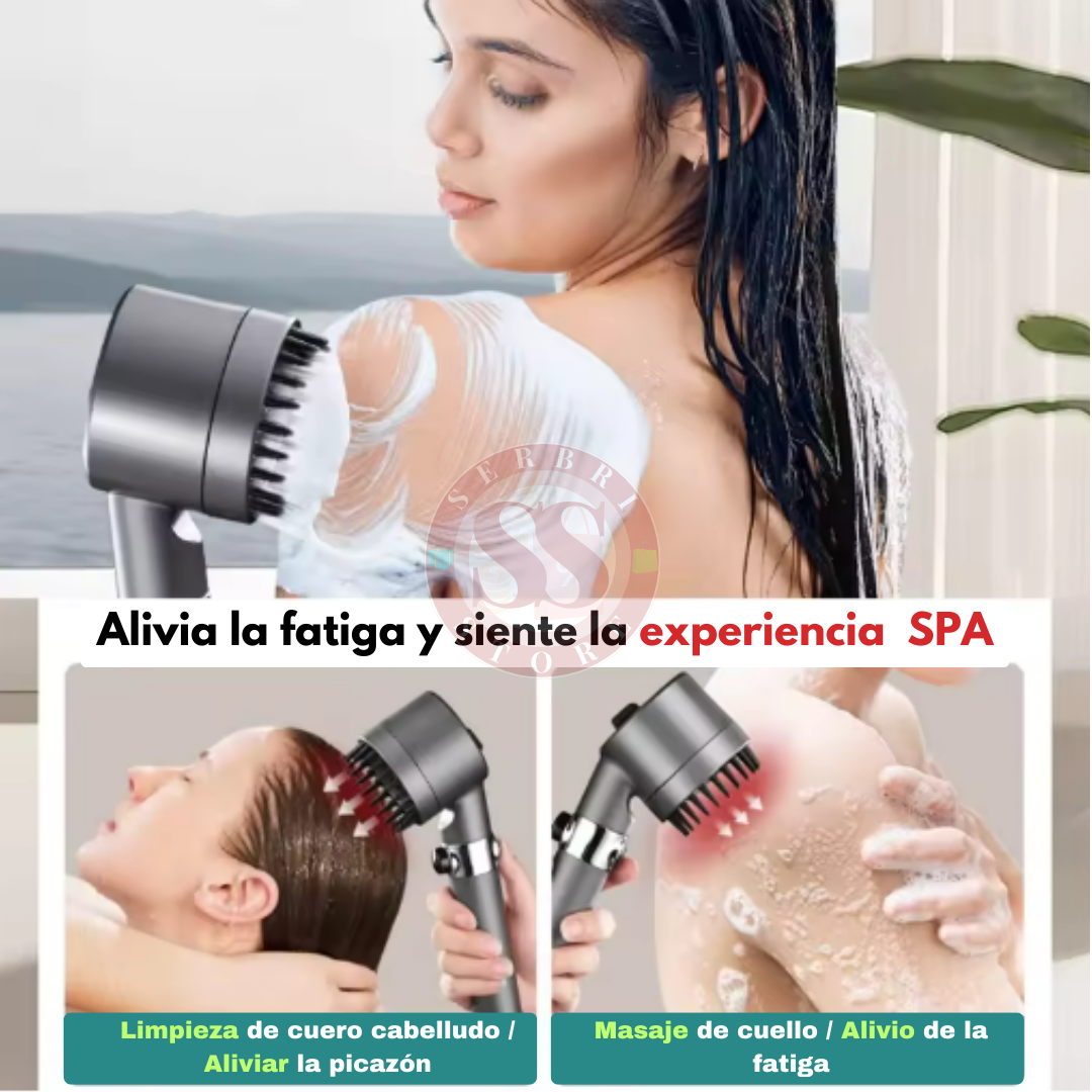Ducha multifuncional de alta presión HydroLuxe™