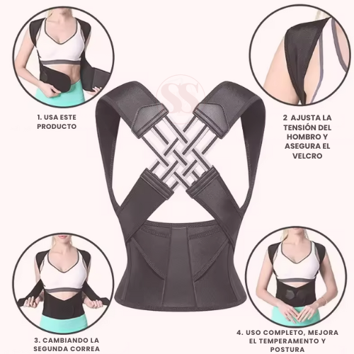 POSTUR FIT™ - Soporte Postural Ajustable - color Rosa