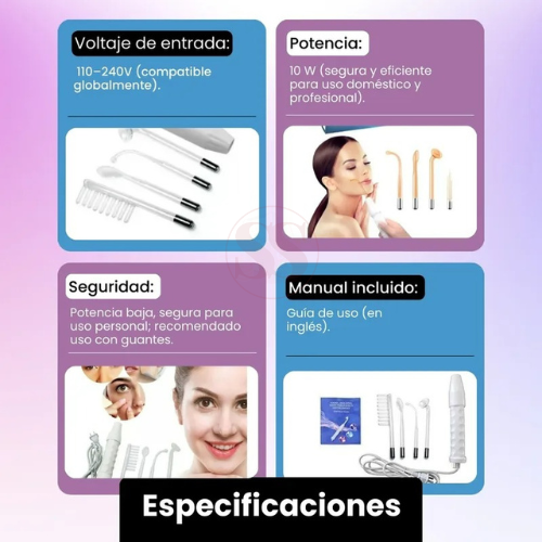 KIT FACIAL HIGH FRECUENCY GLOW PULSE™